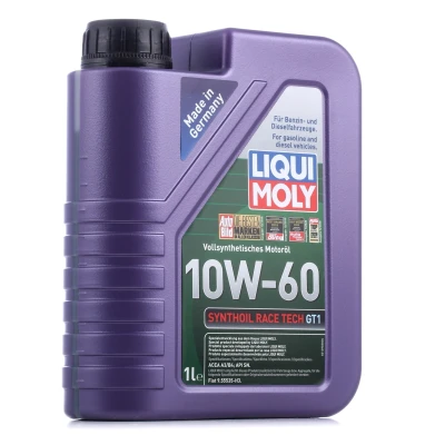 Kuva Liqui Moly Synthoil, Race Tech Gt1 10W 60 1l Moottoriöljy 8908 TOYOTA: Avensis II Station Wagon, III Farmari, Yaris Hatchback