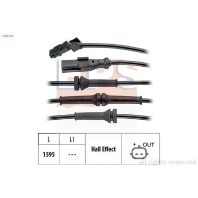 Kuva EPS 1.960.145 ABS Anturi Made in Italy OE Equivalent 1595