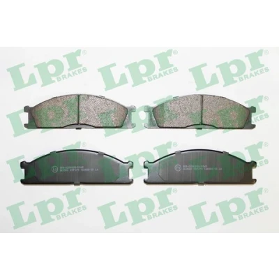 Kuva LPR 05P379 Jarrupalat NISSAN: Pick Up, TERRANO 1, SUBARU: SVX