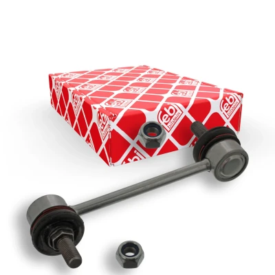 Kuva febi BILSTEIN 24922 Koiranluu Taka akseli, vasen, oikea 131 M10 x 1,25 Plus Itselukittuvalla mutterilla Teräs HYUNDAI: Coupe II