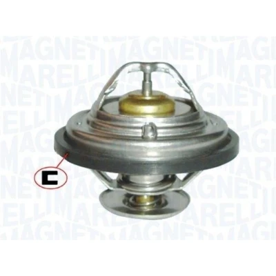Kuva MAGNETI MARELLI 352317101280 Termostaatti 87 67 Tiivisteillä AUDI: A4 B6 Avant, B7 Sedan, B5 VOLKSWAGEN: Passat GP Sedan
