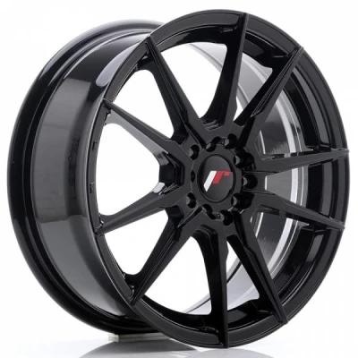 Kuva Japan Racing JR21 Shiny Black 9.5x19 5/120 ET40 B72.6