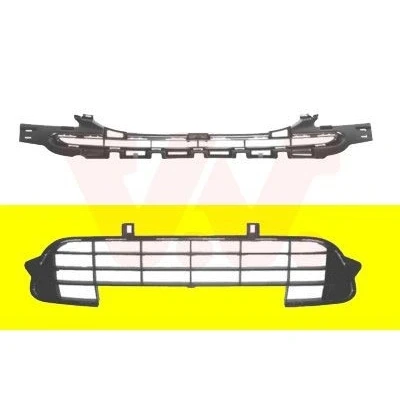 Kuva VAN WEZEL 0927590 Puskurin Ritilä Edessä CITROËN: C3 I Hatchback
