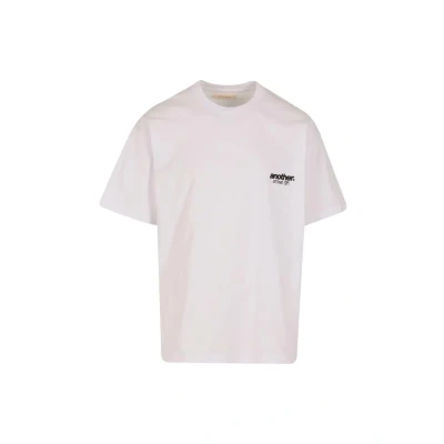 Kuva Another Cotton Lab Almost HOME Printtipaita, Koko: Large, White