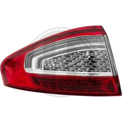 Kuva DIEDERICHS 1428191 Takavalot Vasen Uloin osa PY21W, LED Ilman lampun kantaa FORD: MONDEO 4 Stufenheck