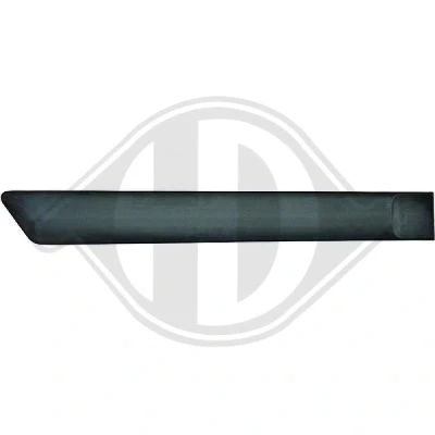 Kuva Astinlista, Taakse, vasen ford fiesta v, van v OE 1363871, 1376234, 1499123