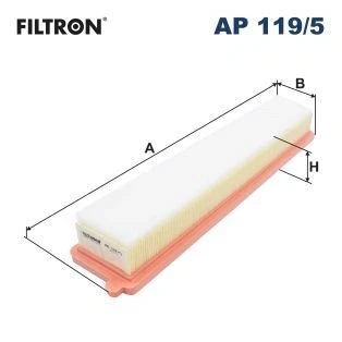 Kuva FILTRON AP 119/5 Ilmansuodatin 60 91 472 Suodatinpanos