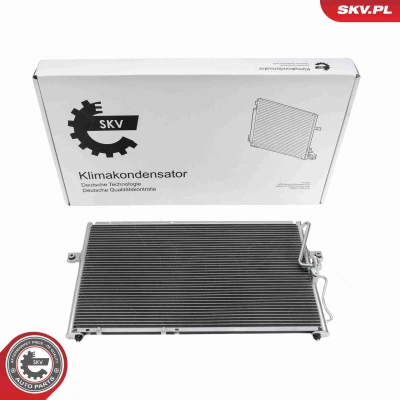 Kuva ESEN SKV 86SKV615 Ilmastoinnin Lauhdutin ilman vedenerotinta Alumiini 754mm