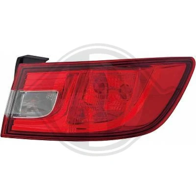 Kuva DIEDERICHS 4416091 Takavalot Vasen P21/5W, PY21W Ilman lampun kantaa
