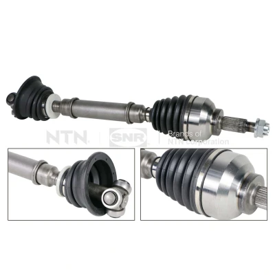 Kuva SNR DK55.297 Vetoakseli Etuakseli, vasen 632mm RENAULT: LAGUNA 2 Grandtour,