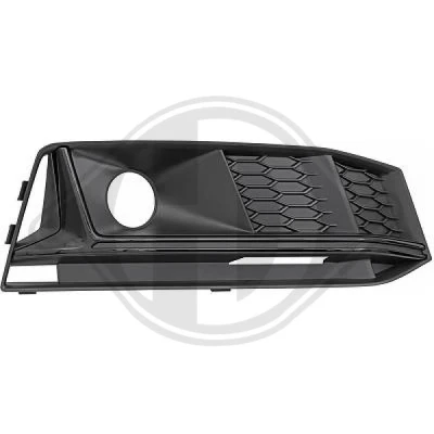 Kuva DIEDERICHS 1020248 Puskurin Ritilä Oikea ajon. sporttipuskureilla AUDI: A4 B9 Sedan, Avant