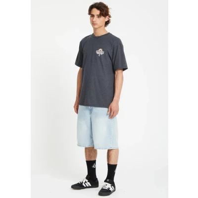 Kuva Volcom TEE Printtipaita, Koko: XS, Heather black