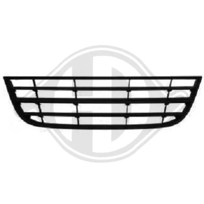 Kuva DIEDERICHS 2205145 Puskurin Ritilä Keskellä VOLKSWAGEN: Polo IV Hatchback