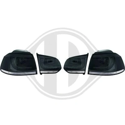 Kuva DIEDERICHS HD Tuning 2215499 Perävalosarja VOLKSWAGEN: GOLF 6