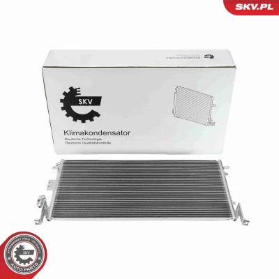 Kuva ESEN SKV 86SKV604 Ilmastoinnin Lauhdutin ilman vedenerotinta Alumiini 722mm