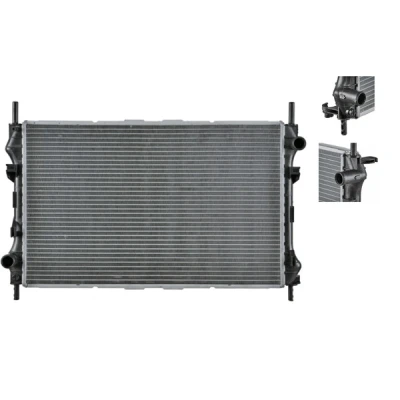 Kuva MAHLE ORIGINAL CR 1140 000S Jäähdytin Autoihin ilman ilmastointilaitetta 620 388 26 Jäähdytysrivat juotetut FORD: Transit Mk5 Bussi