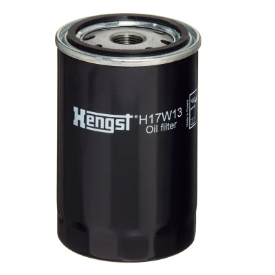 Kuva HENGST FILTER H17W13 Öljynsuodatin 3/4 16 UNF Ruuvattava suodatin VOLKSWAGEN: GOLF 3, 3 Variant, Vento, AUDI: A6 C4 Avant, Sedan