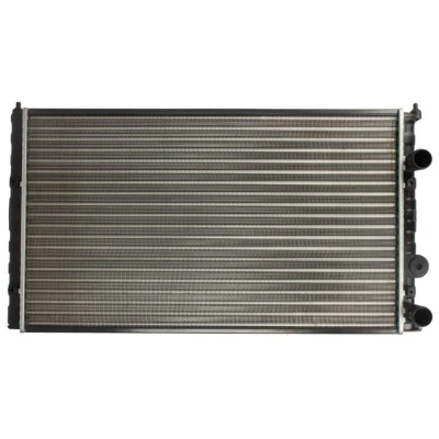 Kuva THERMOTEC D7W030TT Jäähdytin Alumiini, Muovi 378 628 34 Käsivaihteisto Jäähdytysrivat mekaan. kiinnitetyt VOLKSWAGEN: GOLF 3, Passat B3/B4 Variant