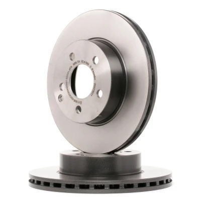 Kuva BREMBO COATED DISC LINE 09.A736.11 Jarrulevyt 288 25 5 tuuletettu sisältä pinnoitettu hiiliteräs Ruuveilla MERCEDES BENZ: C sarja T modell