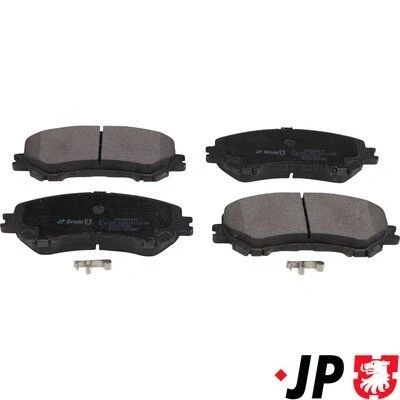 Kuva JP GROUP 4063604810 Jarrupalat Etuakseli akustisella kulumavaroittimella NISSAN: Qashqai 2, X Trail, RENAULT: Kadjar