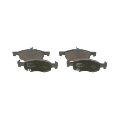 Kuva BOSCH 0 986 494 824 Jarrupalat Low Metallic akustisella kulumavaroittimella Männän lukoilla, Huudonvaimennuspellillä OPEL: Corsa E Hatchback
