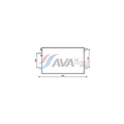 Kuva Ava Quality Cooling VN5379 Lauhdutin, ilmastointilaite