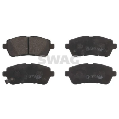 Kuva SWAG 83 91 6771 Jarrupalat Etuakseli akustisella kulumavaroittimella MAZDA: 2 Hatchback