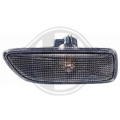 Kuva DIEDERICHS 7660077 Vilkku asennus sivulle, Vasen Tiivisteillä, Lampun kannalla VOLVO: S80 I, V70 2, S60 I