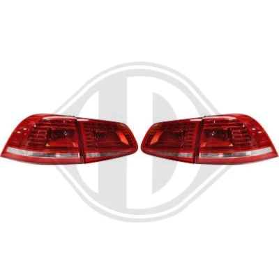Kuva DIEDERICHS 2287290 Perävalosarja VW: Touareg II (7P5, 7P6) 3.0 V6 TSI, 3.6 FSI, TDI, 4.2 V8 TSI Hybrid 2010 2018