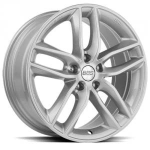 Kuva BBS 5 aukko 17tuumaa 108mm alumiinivanne SX Loistava hopea, maalattu 10013629 Vanne