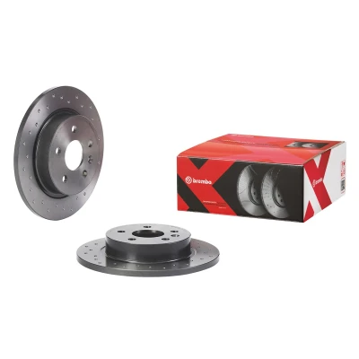 Kuva BREMBO 08.B357.1X Jarrulevyt 268 12 5 täysi, reijitetty pinnoitettu Ruuveilla OPEL: Mokka / X, Astra J Sports Tourer, Hatchback