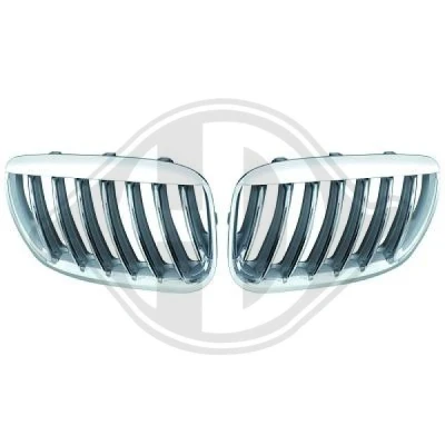 Kuva DIEDERICHS HD Tuning 1290440 Etusäleikkö Molemminpuolin kromi