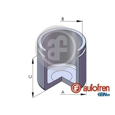 Kuva AUTOFREN SEINSA D02567 Jarrusatulan Mäntä 43 LUCAS/MANDO HYUNDAI: SANTA FE 2, NISSAN: TERRANO 2
