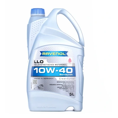 Kuva Moottoriöljy RAVENOL LLO 10W 40 A3/B4, 5l, Universal 1856656 OE