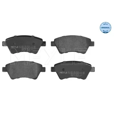 Kuva MEYLE 025 239 3018 Jarrupalat ORIGINAL Quality Etuakseli Ilman kulumisenilmaisinta Huudonvaimennuspellillä RENAULT: GRAND SCENIC 2, MEGANE 2 Kombi