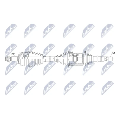 Kuva Vetoakseli NTY NPW FT 087