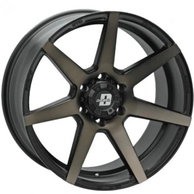 Kuva DIESEL Avalanche Matt Black 8.5x17 6/139 ET20 B110.1