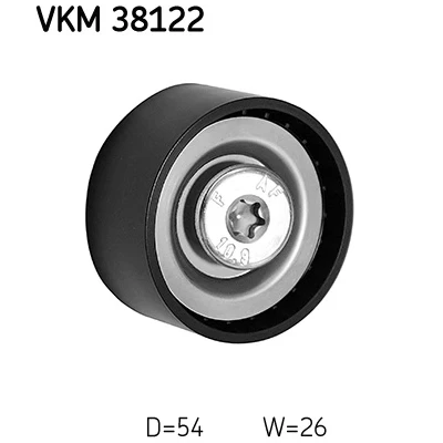 Kuva SKF VKM 38122 Ohjainrulla MERCEDES BENZ: Sprinter 3.5 T Van, Vito Mixto, Bussi