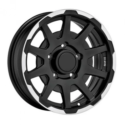 Kuva Sparco Dakar Black Polished 5.5x16 5/139.7 ET5 B108.3