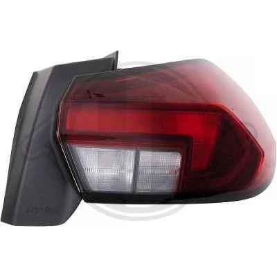 Kuva DIEDERICHS 1816090 Takavalot Oikea P21/5W, PY21W, W16W Lampun kannalla