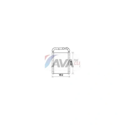 Kuva Lämmityslaitteen kenno AVA QUALITY COOLING HY6356