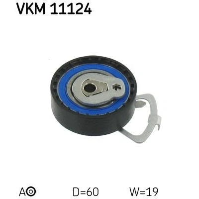 Kuva SKF VKM 11124 Kiristysrulla, Hammashihnat VOLKSWAGEN: Golf 4 Variant, Plus / Crossgolf,