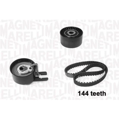 Kuva MAGNETI MARELLI 341306450000 Jakohihnasarja 144 FORD: FIESTA 6, PEUGEOT: 307 Farmari, 207 Hatchback, 206+ CITROËN: C3 II, C2 Hatchback
