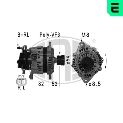 Kuva ERA 210959A Laturi 14V 100A