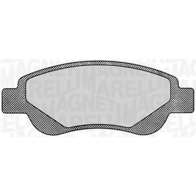 Kuva MAGNETI MARELLI 363916060172 Jarrupalat TOYOTA: Aygo, PEUGEOT: 107 Hatchback, CITROËN: C1 I