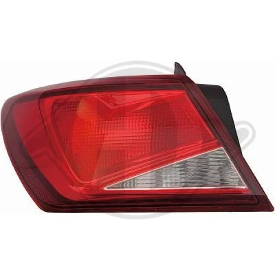 Kuva DIEDERICHS 7433291 Takavalot Vasen Uloin osa P21W, PY21W SEAT: Leon III Hatchback