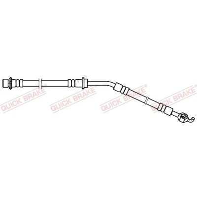 Kuva Jarruletku, Etuakseli, oikea TOYOTA URBAN CRUISER, VERSO S, YARIS, YARIS Skåp/halvkombi OE 9094702E07, 9094702G34