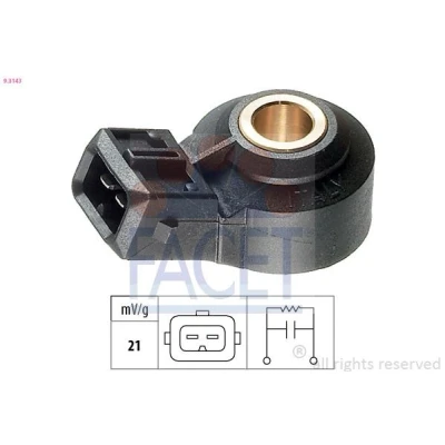 Kuva FACET 9.3143 Nakutustunnistin Made in Italy OE Equivalent PEUGEOT: 206 Hatchback, 306 Farmari