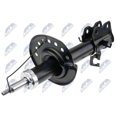 Kuva NTY A NS 040 Iskunvaimentimet Etuakseli, vasen Kaasupaine Joustintuki Tappi ylhäällä NISSAN: Juke (F15) 1.6 DIG T NISMO RS 4x4, 4x4