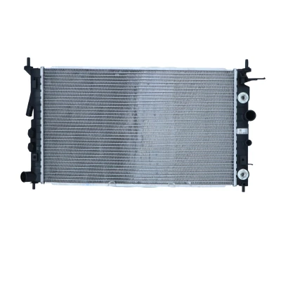 Kuva NRF 50218 Jäähdytin Alumiini 607 365 26 asennusosilla Jäähdytysrivat juotetut OPEL: Vectra B Sedan